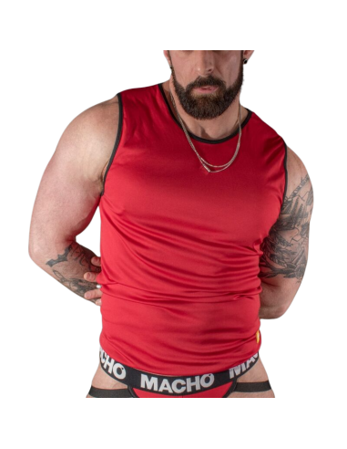 MACHO - MAGLIETTA ROSSA L/XL