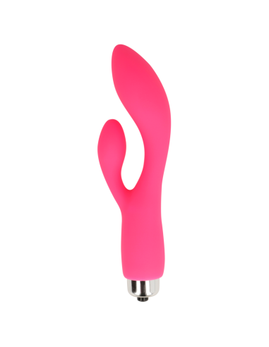 OHMAMA - VIBRATORE CON CONIGLIO 13 CM ROSA