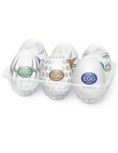 TENGA - MASTURBATOR EGG MODELLO II PACCHETTO 6 UNIT