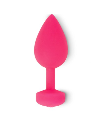 G-VIBE - FUNTOYS GPLUG VIBRATORE ANALE RICARICABILE GRANDE ROSA NEON 3.9CM