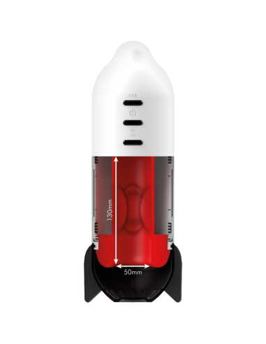 JAMYJOB - ROCKET MASTURBATOR TECNOLOGIA DI COMPRESSIONE MORBIDA E VIBRAZIONE