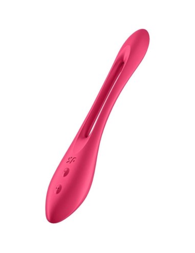 SATISFYER - MULTI VIBRATORE ELASTIC JOY ROSSO