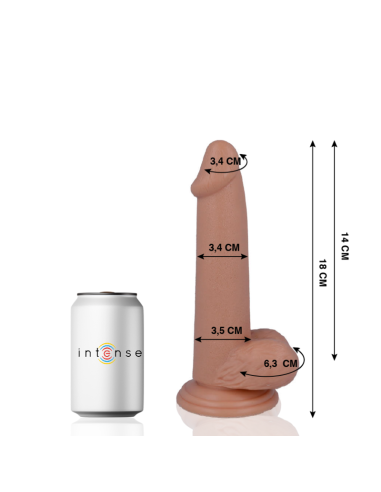 MR INTENSE - 10 REALISTIC PENIS 18 CM -O- 3.4 CM