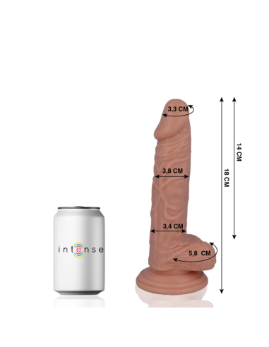 MR INTENSE - 11 REALISTIC PENIS 18 CM -O- 3.8 CM