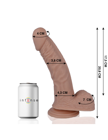 MR INTENSE - 23 PENE REALISTICO 20,8 CM -O- 3,8 CM