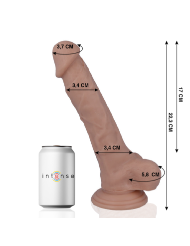 MR INTENSE - 28 PENE REALISTICO 22.3 CM -O- 3.4 CM