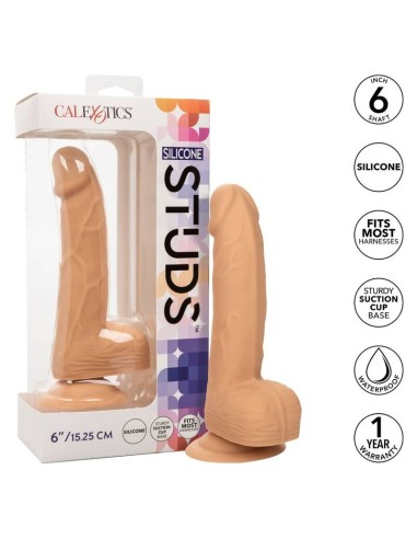 CALEXOTICS - BORCHIE IN SILICONE 15.24 CM PELLE