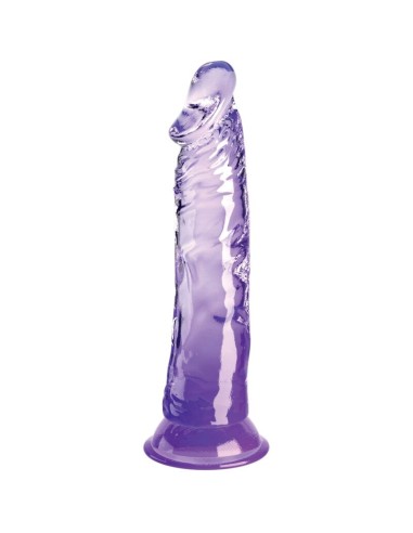 KING COCK - CLEAR PENE REALISTICO 19.7 CM VIOLA