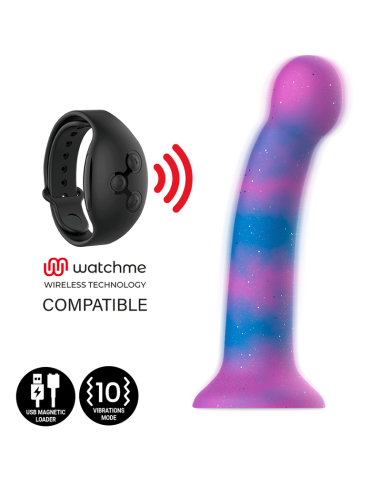 MYTHOLOGY - DION GALACTIC DILDO S - VIBRATORE WATCHME COMPATIBILE CON TECNOLOGIA WIRELESS