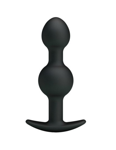 PRETTY LOVE - SFERE ANALI IN SILICONE PER STIMOLAZIONE SPECIALE 10.3 CM NERO