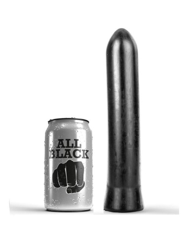 ALL BLACK - DILDO 22 CM