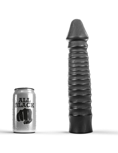 ALL BLACK - DILDO 26 CM