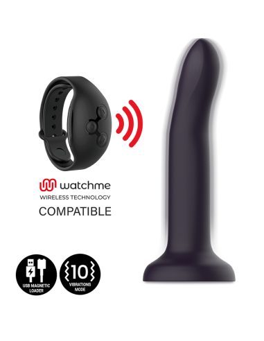 MYTHOLOGY - DUMAN MYSTIC DILDO M - VIBRATORE COMPATIBILE CON TECNOLOGIA WIRELESS WATCHME