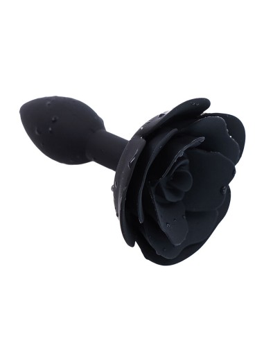 OHMAMA FETISH - PLUG ANALE IN SILICONE NERO ROSA