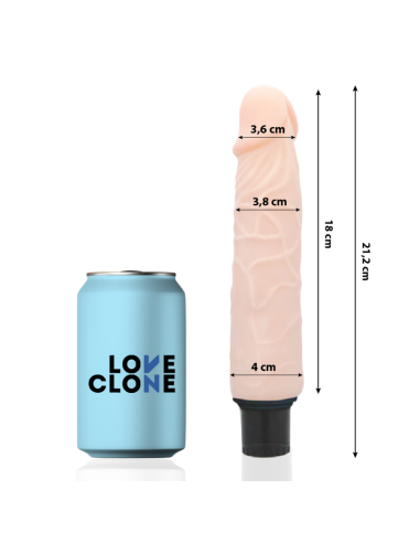 LOVECLONE - VIBRATORE AUTOLUBRIFICANTE FINN 21.2 CM -O- 3.8 CM