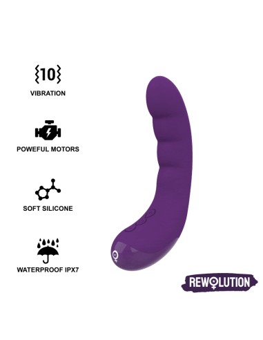 REWOLUTION - VIBRATORE FLESSIBILE RICARICABILE REWOCURVY