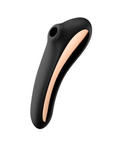 SATISFYER - VIBRATORE DUAL KISS AIR PULSE NERO