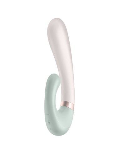 SATISFYER - APP VIBRATORE HEAT WAVE BIANCO