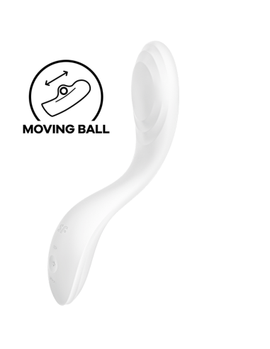 SATISFYER - VIBRATORE RRROLLING PLEASURE GSPOT BIANCO