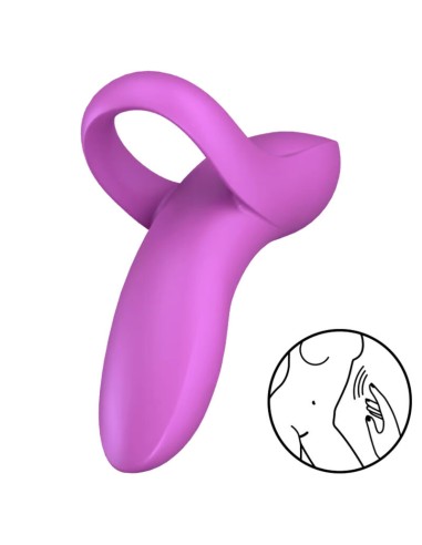 SATISFYER - VIBRATORE DA DITO BOLD LOVER ROSA