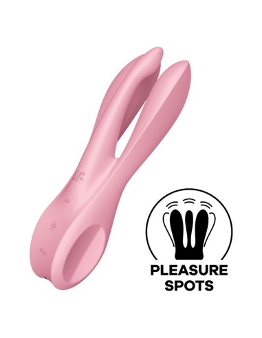 SATISFYER - THREESOME 1 VIBRATORE ROSA