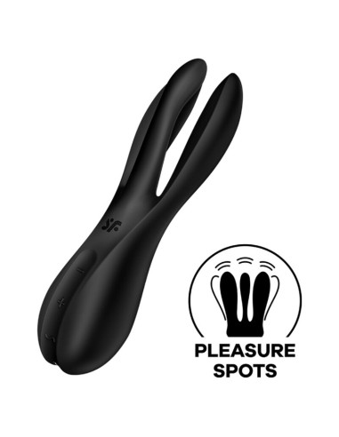 SATISFYER - VIBRATORE THREESOME 2 VIOLA