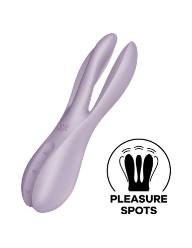 SATISFYER - VIBRATORE THREESOME 2 VIOLA