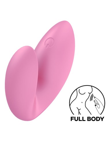 SATISFYER - VIBRATORE DA DITA LOVE RIOT ROSA