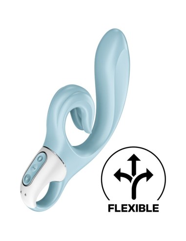 SATISFYER - LOVE ME RABBIT VIBRAZIONE BLU