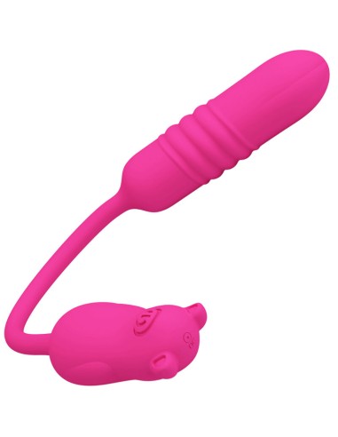 PRETTY LOVE - NOBIKUMA PROIETTORE VIBRANTE IN SILICONE ROSA