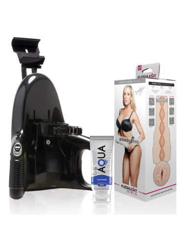 FLESHLIGHT - BRANDI LOVE VAGINA + LANCIO UNIVERSALE + LUBRIFICANTE AQUA QUALITÀ 50 ML