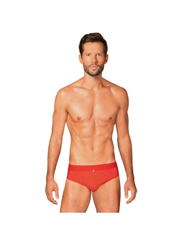 OBSESSIVE - SLIP BOLDERO ROSSO S/M