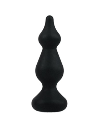 ADRIEN LASTIC - AMUSE PLUG ANALE IN SILICONE NERO TAGLIA S