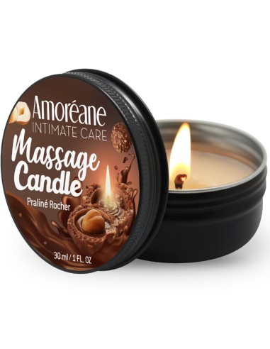 AMOREANE - CANDELA DA MASSAGGIO ROCHER PRALINE 30 ML