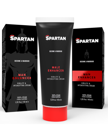 SPARTAN - GEL DI COPPIA CREMA VIRILITÀ E INSENSIFICANTE 100% VEGAN