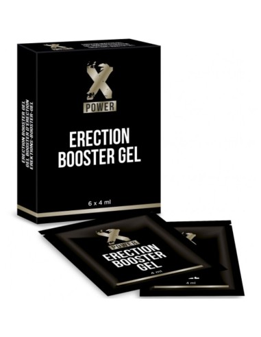 XPOWER - GEL BOOSTER PER LEREZIONE 6 X 4 ML