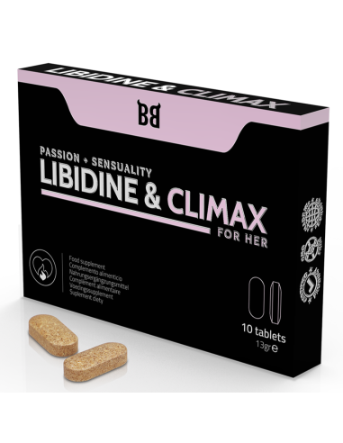 BLACK BULL - LIBIDINE E CLIMAX AUMENTANO L BIDO PER DONNE 10 CAPSULE