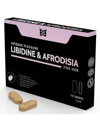 BLACK BULL - LIBIDINE E AFRODISIA PIACERE INTENSO PER LEI 10 COMPRESSE