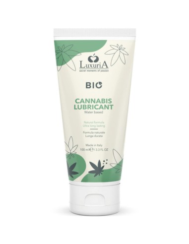 INTIMATELINE - LUXURIA LUBRIFICANTE A BASE ACQUA DI BIO CANNABIS 100 ML