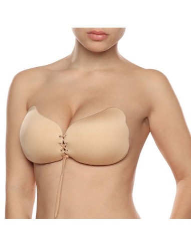 BYE-BRA - LACE-IT VALORIZZAZIONE PUSH-UP BEIGE COPPA B