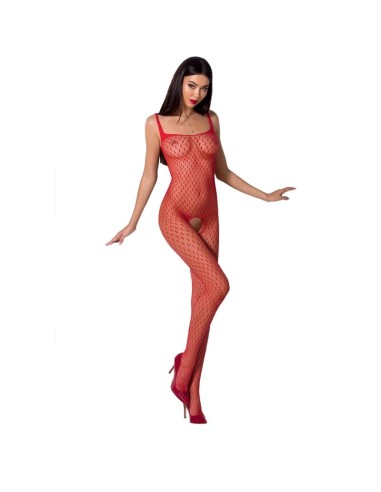 PASSION - WOMAN BS071 BODYSTOCKING BIANCO TAGLIA UNICA