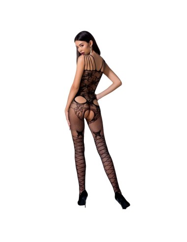 PASSION - WOMAN BS076 BODYSTOCKING TAGLIA UNICA ROSSO