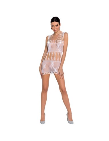 PASSION - WOMAN BS090 BODYSTOCKING BIANCO TAGLIA UNICA