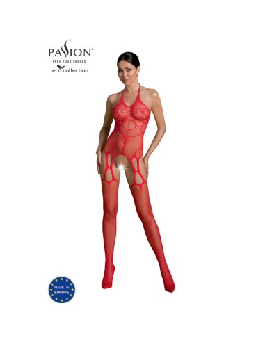 PASSION - COLLEZIONE ECO BODYSTOCKING ECO BS002 BIANCO