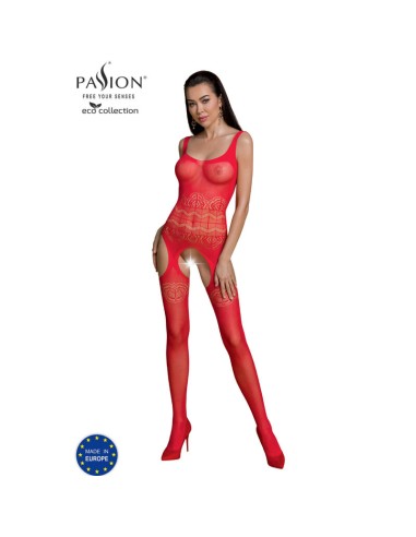 PASSION - COLLEZIONE ECO BODYSTOCKING ECO BS005 BIANCO