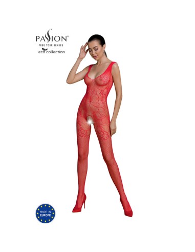 PASSION - COLLEZIONE ECO BODYSTOCKING ECO BS012 BIANCO