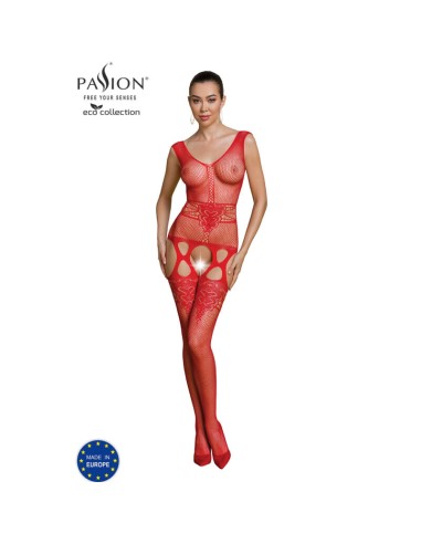 PASSION - COLLEZIONE ECO BODYSTOCKING ECO BS014 BIANCO