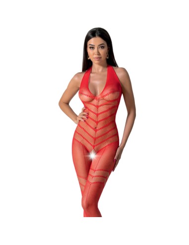 PASSION - BODYSTOCKING BIANCO BS100 TAGLIA UNICA