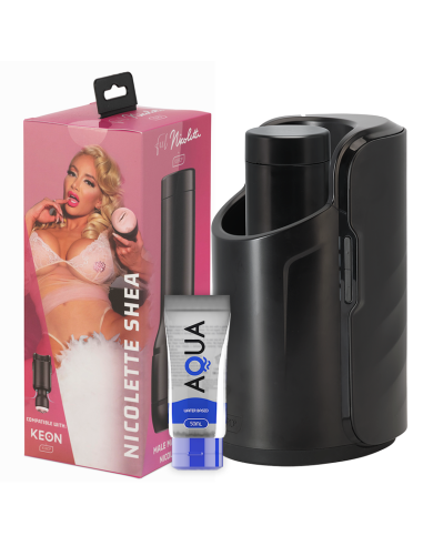 KIIROO - KEON + FEEL NICOLETTE SHEA STROKER + LUBRIFICANTE DI QUALIT AQUA 50 ML