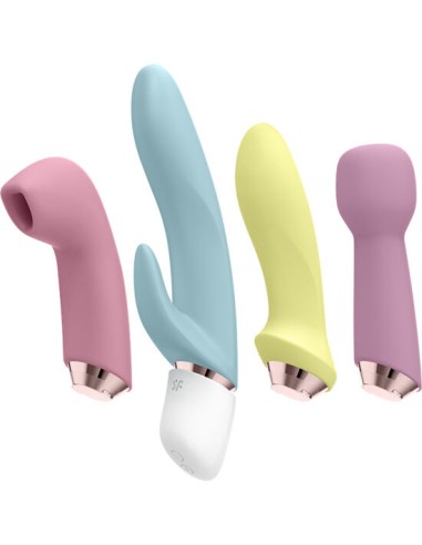 SATISFYER - MARVELOUS FOUR SET VIBRATORE E IMPULSO